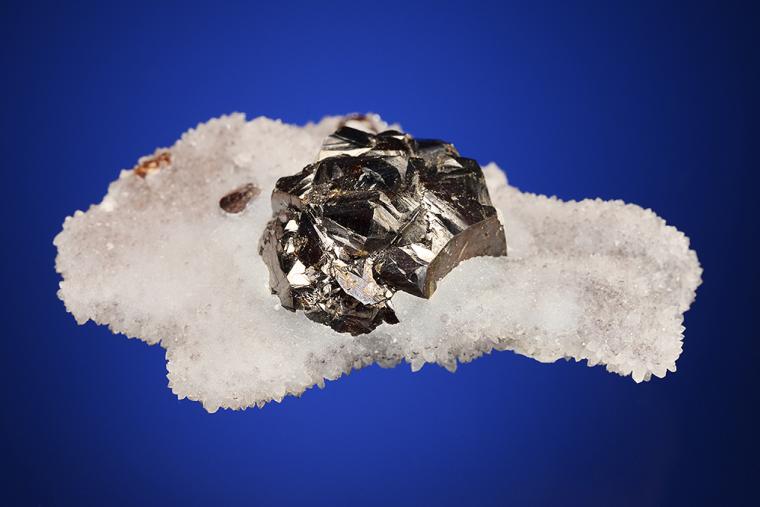 SPHALERITE on QUARTZ